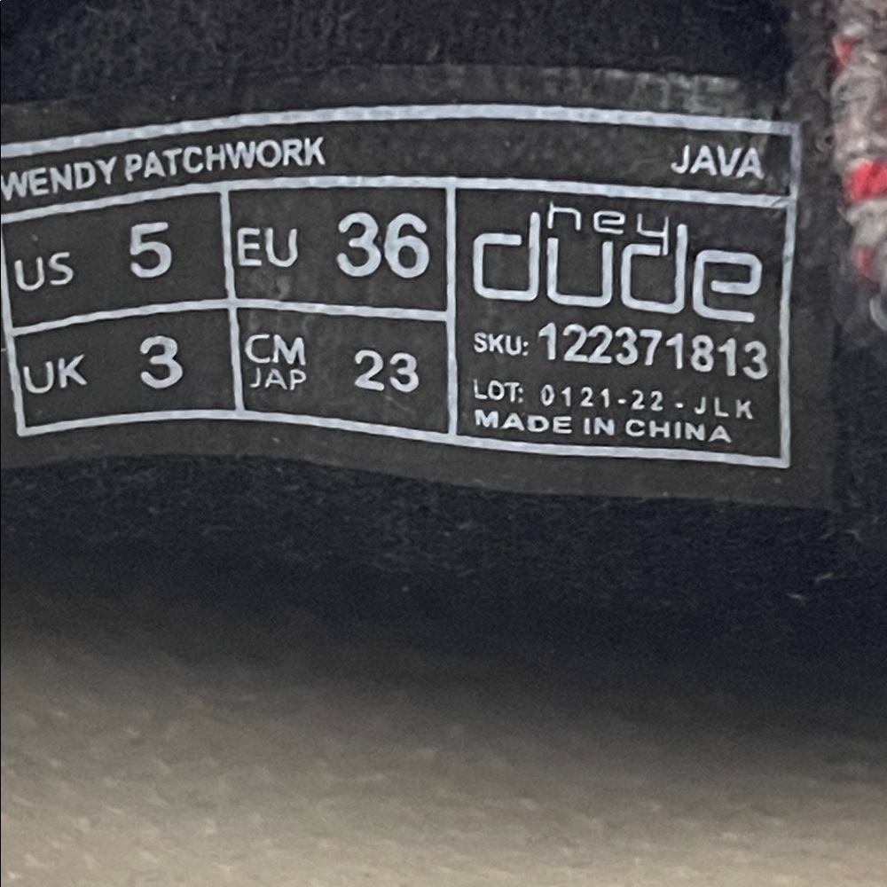 HEY DUDE Wendy Patchwork Java Animal Print Lightw… - image 11